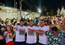 Vereador Fernando Lima e Draga Alana , realizam “Natal na Rua” , no Grande Dirceu.